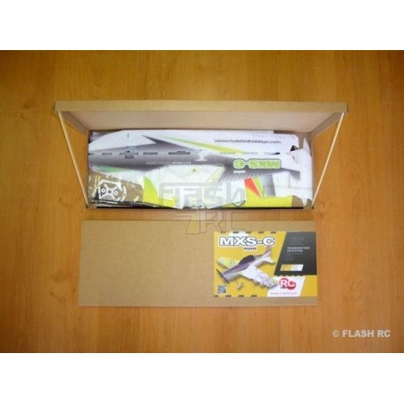RC Indoor Flugzeuge - MXS-C 'Mini Series' D1 ca.600mm grün/weiß Rc Factory - FLASH RC