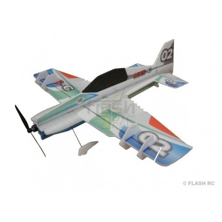 Aerei RC Indoor - RC Factory MXS-C 'Mini Series' verde/blu circa 0,60m - FLASH RC