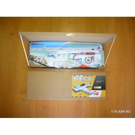 Avion RC Factory MXS-C 'Mini Series' vert/bleu env.0.60m - FLASH RC
