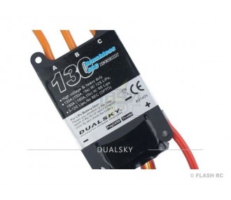Brushless - Regolatore brushless 130A V2 - XC13036HV Dualsky - FLASH RC