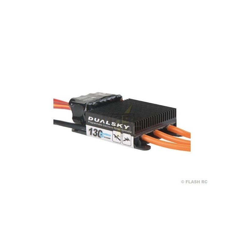 Brushless - Brushless Controller 130A V2 - XC13036HV Dualsky - FLASH RC