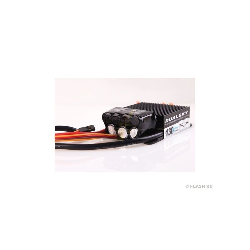 Brushless - Regolatore brushless 130A V2 - XC13036HV Dualsky - FLASH RC