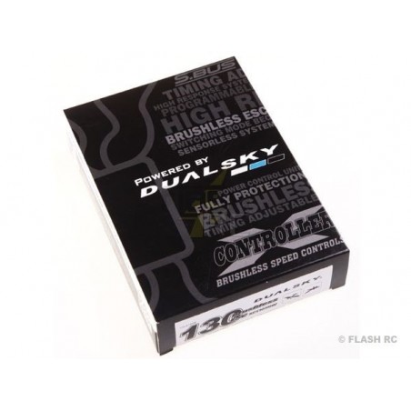 Brushless - Regolatore brushless 130A V2 - XC13036HV Dualsky - FLASH RC