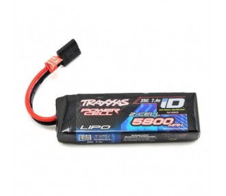 Baterías RC Coche y Barco - Traxxas Lipo Batería 7.4V 2S 5800mAh ID 2843X - FLASH RC