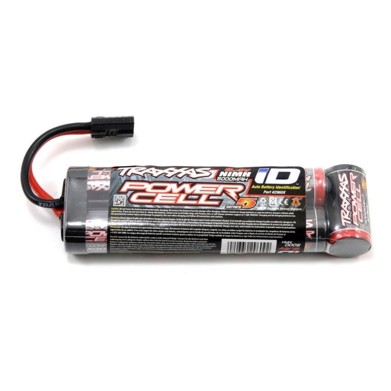 Baterías RC Coche y Barco - Traxxas iD Power Cell 8.4V NiMh 5000mAh 2960X - RC FLASH