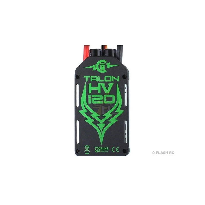 Brushless - Castle Creations TALON HV 120A 3-12S BEC 10A - FLASH RC