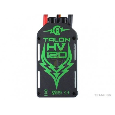 Brushless - Castle Creations TALON HV 120A 3-12S BEC 10A - FLASH RC