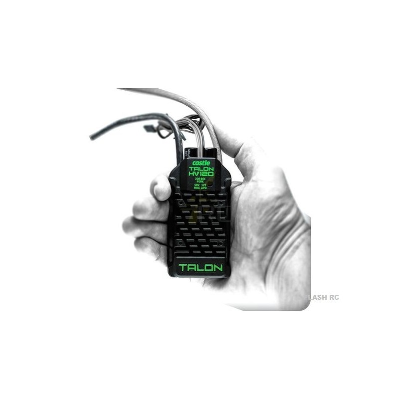Brushless - Castle Creations TALON HV 120A 3-12S BEC 10A - FLASH RC