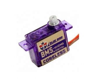 Servos - Blue Bird servo BMS-101DMG 1.0Kg.cm 0.07s 4.4g 7.6mm - FLASH RC