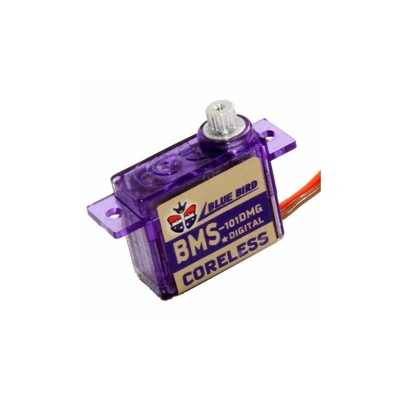 Servos - Blue Bird servo BMS-101DMG 1.0Kg.cm 0.07s 4.4g 7.6mm - FLASH RC