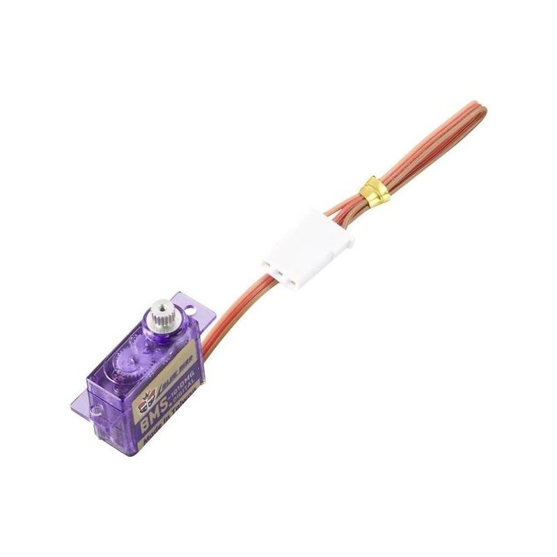 Servos - Blue Bird Servo BMS-101DMG 1.0Kg.cm 0.07s 4.4g 7.6mm - FLASH RC