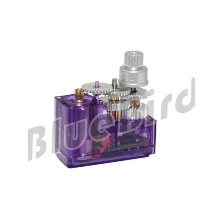 Servos - Blue Bird servo BMS-101DMG 1.0Kg.cm 0.07s 4.4g 7.6mm - FLASH RC