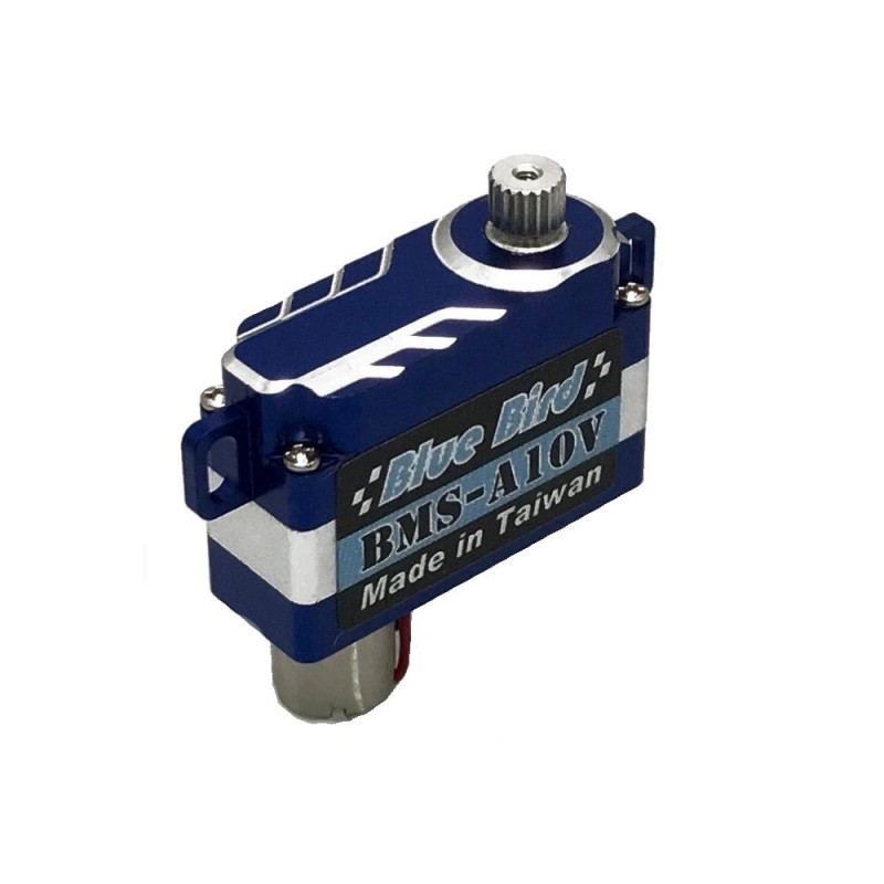 Servos - Blue Bird servo BMS-A10V 3.2Kg.cm 0.07s 7.4g 8mm - FLASH RC