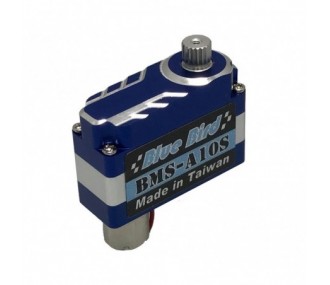 Servos - Blue Bird servo BMS-A10S 3.2Kg.cm 0.07s 7.4g 8mm - FLASH RC