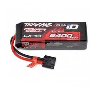 Batterie RC Auto e Barca - Traxxas Batteria Lipo 11.1V 3S 6400mAh ID 2857X - FLASH RC