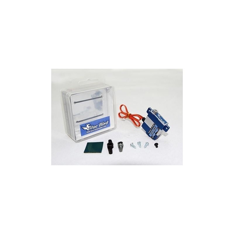 Blue Bird servo BMS-A56V HV 8.6Kg.cm 0.12s 28.4g 10mm - FLASH RC
