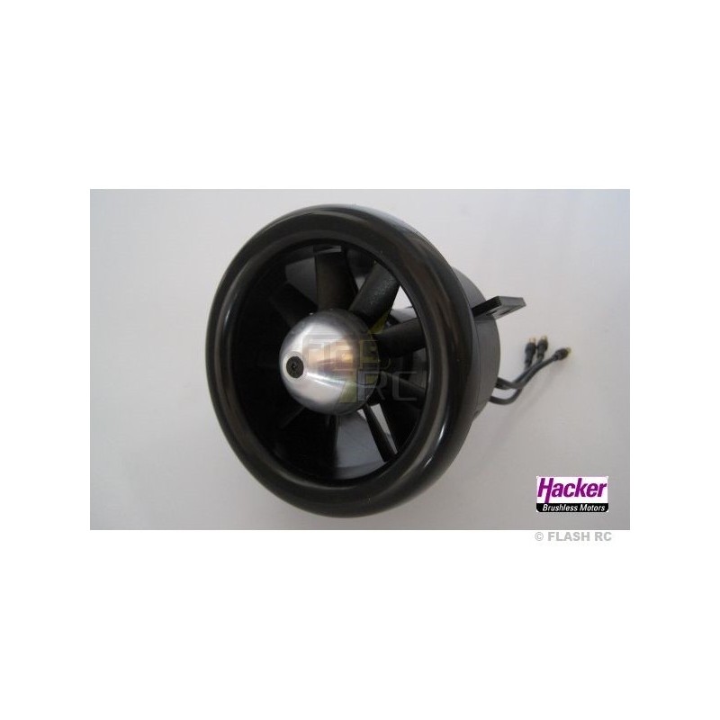 Turbine - Hacker Stream Fan 70mm 3500kV (4S Lipo - 1.5kg di spinta) - FLASH RC