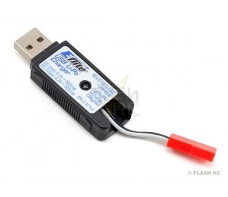 Accessoires & pièces détachées Drones - EFLC1010 - Chargeur Li-Po USB 1S 500mA JST - FLASH RC