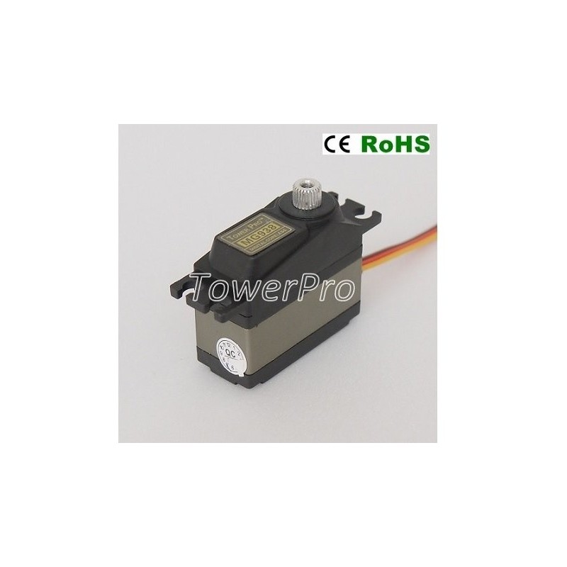 Servi - Servo Mini MG938 digitale in metallo Towerpro - FLASH RC