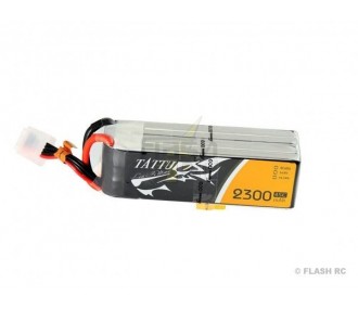 Batteries de propulsion avions RC - Batterie Tattu lipo 4S 14.8V 2300mAh 45C prise xt60 - FLASH RC