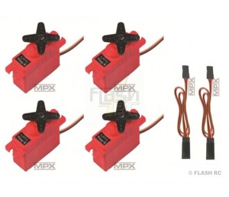 Servos - Servo set for twinSTAR BL Multiplex - FLASH RC