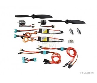 Sets de propulsion - Set de propulsion 'twinStar BL' Multiplex (sans Lipo) - FLASH RC