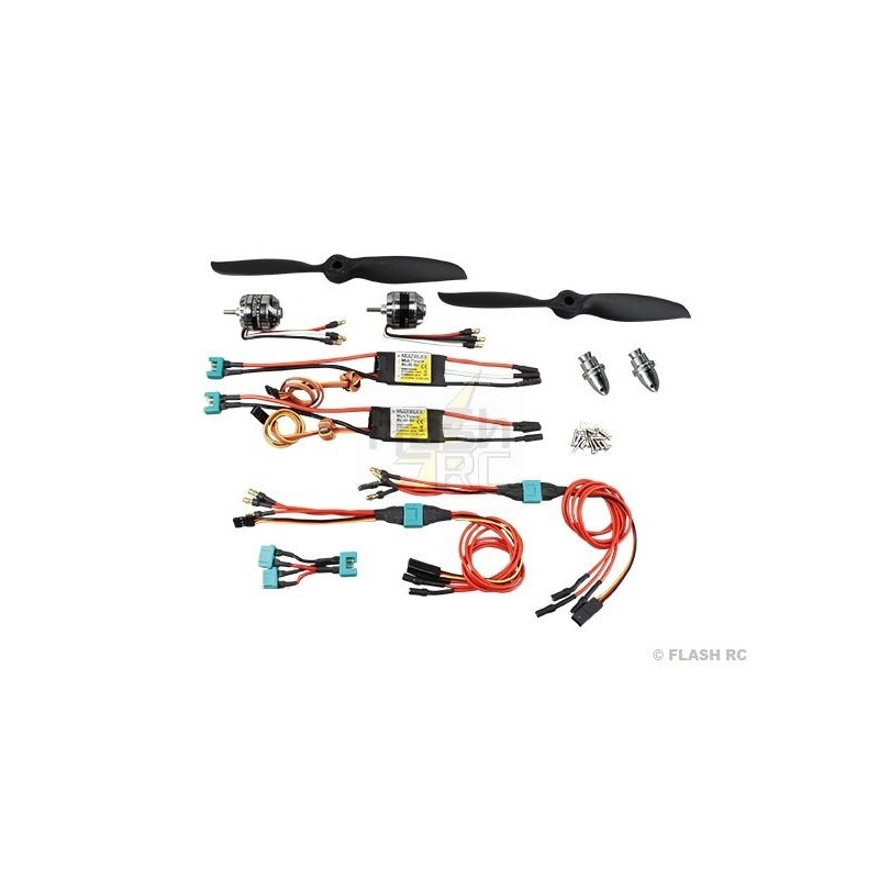 Propulsion sets - Propulsion set 'twinStar BL' Multiplex (without Lipo) - FLASH RC