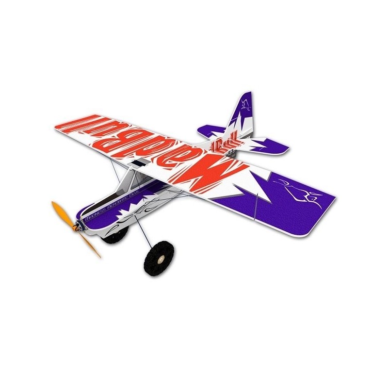 Aviones R/C para principiantes - Avión Hacker modelo Mad Bull azul ARF aprox.0.92m - FLASH RC