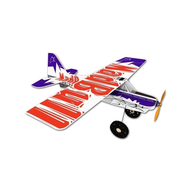 R/C planes for beginners - Hacker plane model Mad Bull blue ARF approx.0.92m - FLASH RC