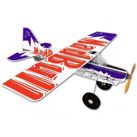 Avion Hacker model Mad Bull bleu ARF env.0.92m - FLASH RC