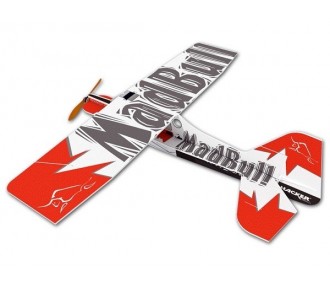 R/C planes for beginners - Hacker plane model Mad Bull red ARF approx.0.92m - FLASH RC 2