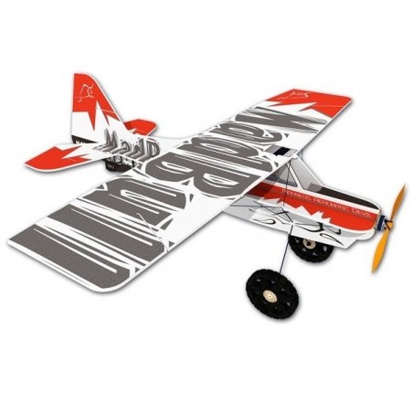 Avion Hacker model Mad Bull rouge ARF env.0.92m - FLASH RC