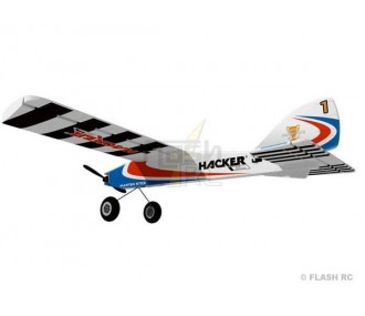 Avion Hacker model Master Stick bleu ARF env.1.20m - FLASH RC 2