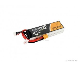 Baterías de propulsión de aviones RC - Tattu lipo 4S 14.8V 3700mAh 45C xt60 socket - FLASH RC