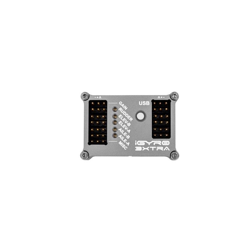 Giroscopios - PowerBox iGyro 3Xtra nueva versión, sin interfaz USB - FLASH RC