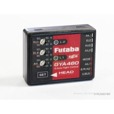 Gyroscopes - GYRO GYA460 6 axis Futaba - FLASH RC