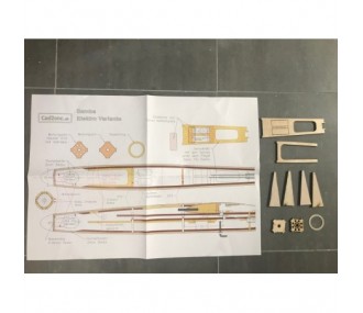 Moteurs & accessoires Moteurs - Kit conversion électrique pour Samba RES EVO CAD2CNC - FLASH RC
