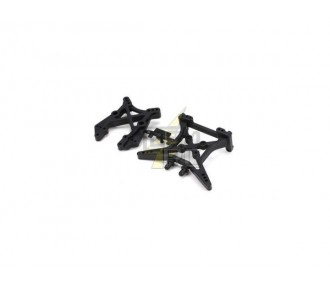 Recambios para coches RC - Amortiguadores delanteros y traseros para ECX 1/10 2WD Circuit, Ruckus, Torment - FLASH RC