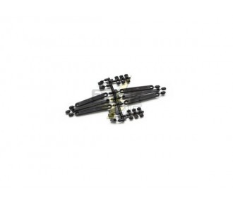 Spare parts for RC cars - Suspension arm set for ECX 1/10 2WD Boost - FLASH RC
