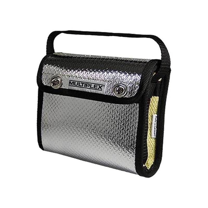 Zubehör Batterien und Akkus - Multiplex AkkuSafe 10 (Hochwertige Tasche für Lipo-Akkus) - FLASH RC