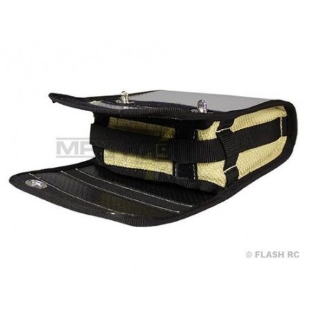 Zubehör Batterien und Akkus - Multiplex AkkuSafe 10 (Hochwertige Tasche für Lipo-Akkus) - FLASH RC