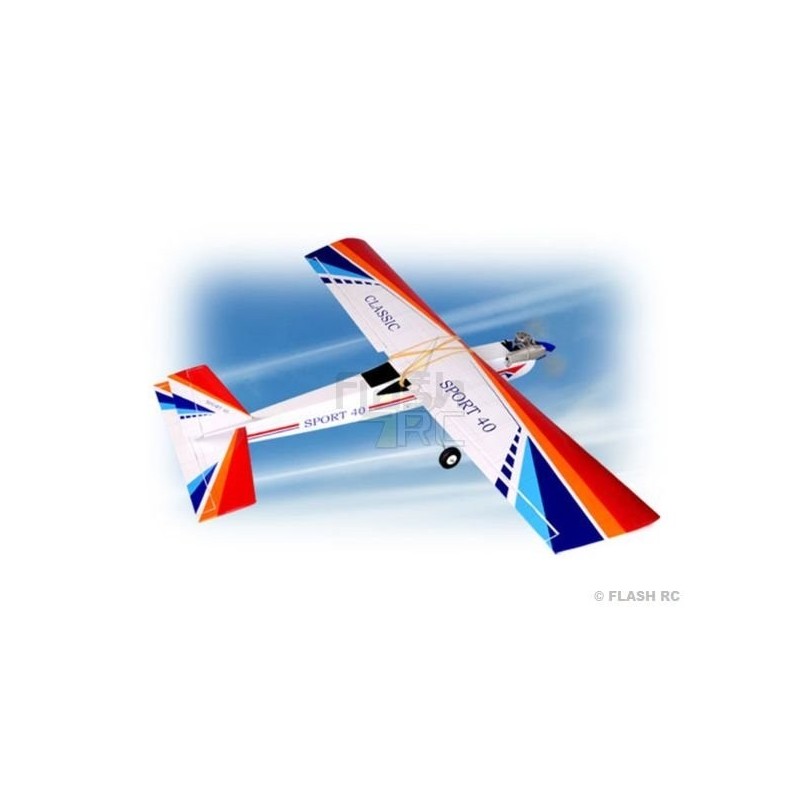 R/C planes for beginners - Phoenix model Classic sport 40 approx.1.43m - FLASH RC