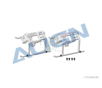 T-REX 150 - H15F001XXT - Tren de aterrizaje blanco (2 piezas) - T-REX 150 Align - FLASH RC