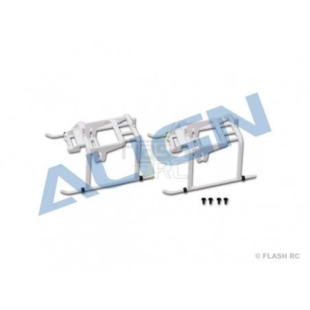 T-REX 150 - H15F001XXT - Carrello di atterraggio bianco (2 pezzi) - T-REX 150 Align - FLASH RC