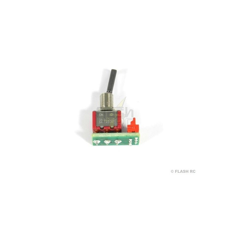 Interruptores Tx - DC Jeti Interruptor cortocircuito de 2 posiciones - FLASH RC