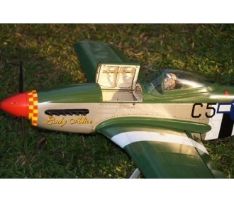Flugzeug VQ model P-51D Lady Alice 46 ARF ca.1,52m 2