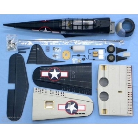 Avion VQ model SBD-5 DAUNTLESS ARF 1,54m - FLASH RC