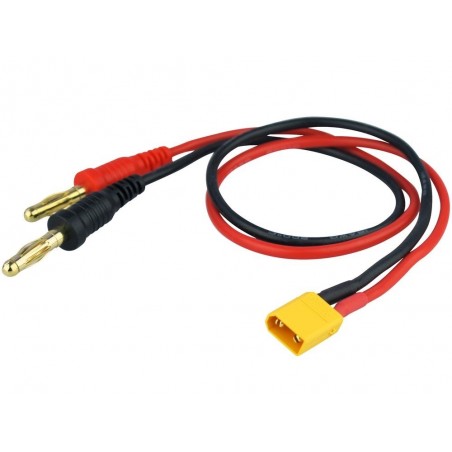 For propulsion batteries - Charging cable XT30 - 1mm² - L:30cm - FLASH RC