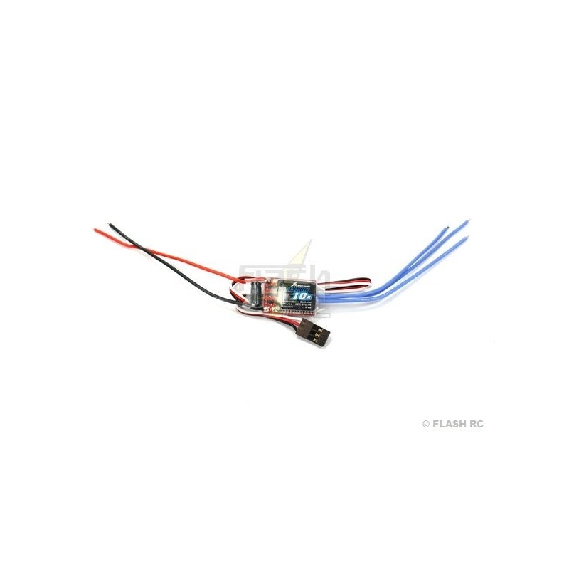 Brushless - Brushless controller 2-4S 10A BEC FLYFUN V4 HOBBYWING - FLASH RC