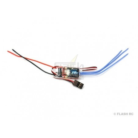 Brushless - Brushless controller 2-4S 10A BEC FLYFUN V4 HOBBYWING - FLASH RC